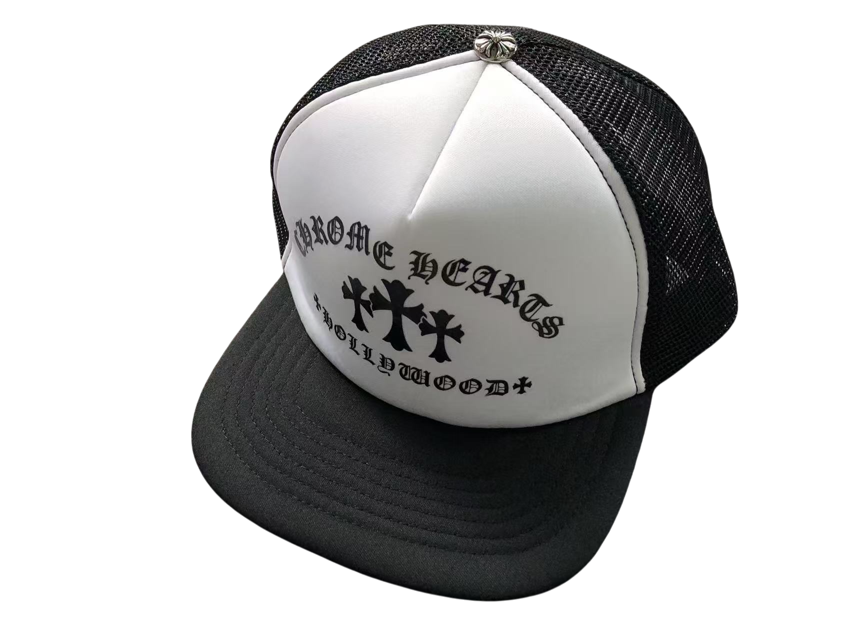 Chrome Cross Cap
