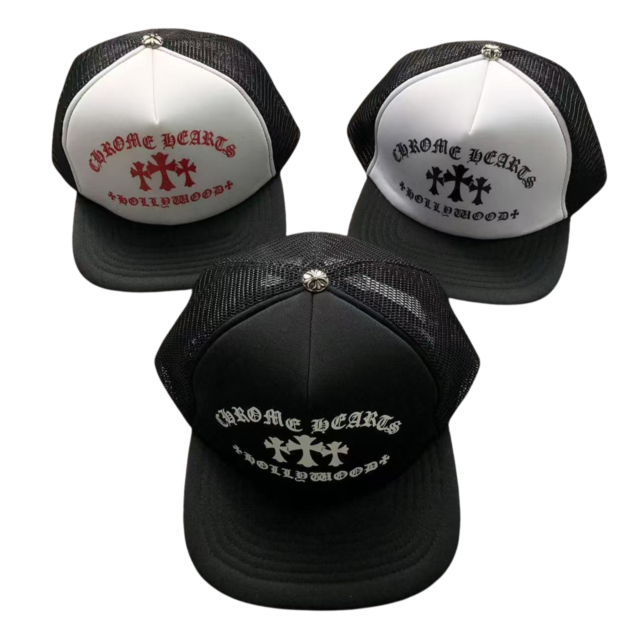 Chrome Cross Cap