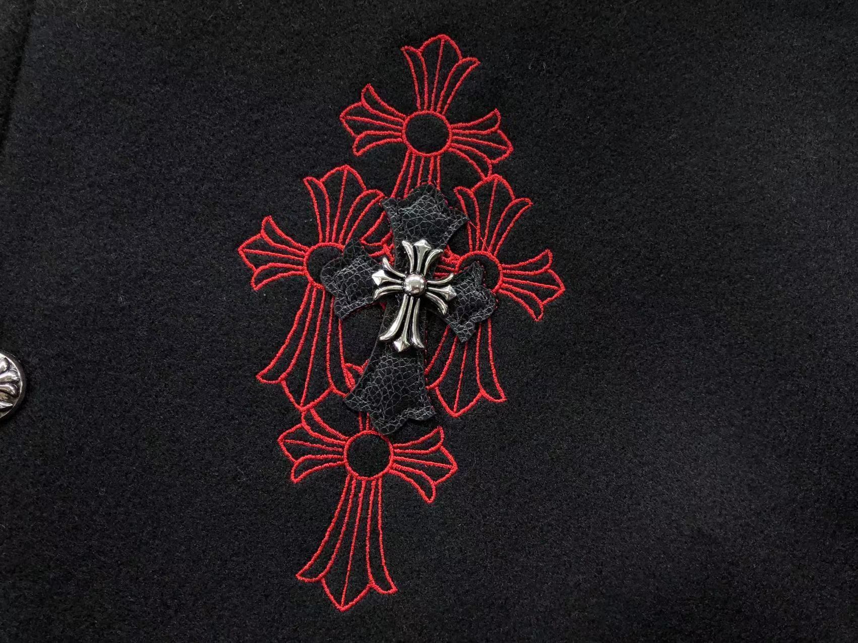 Chrome Hearts Leather Circle Cross