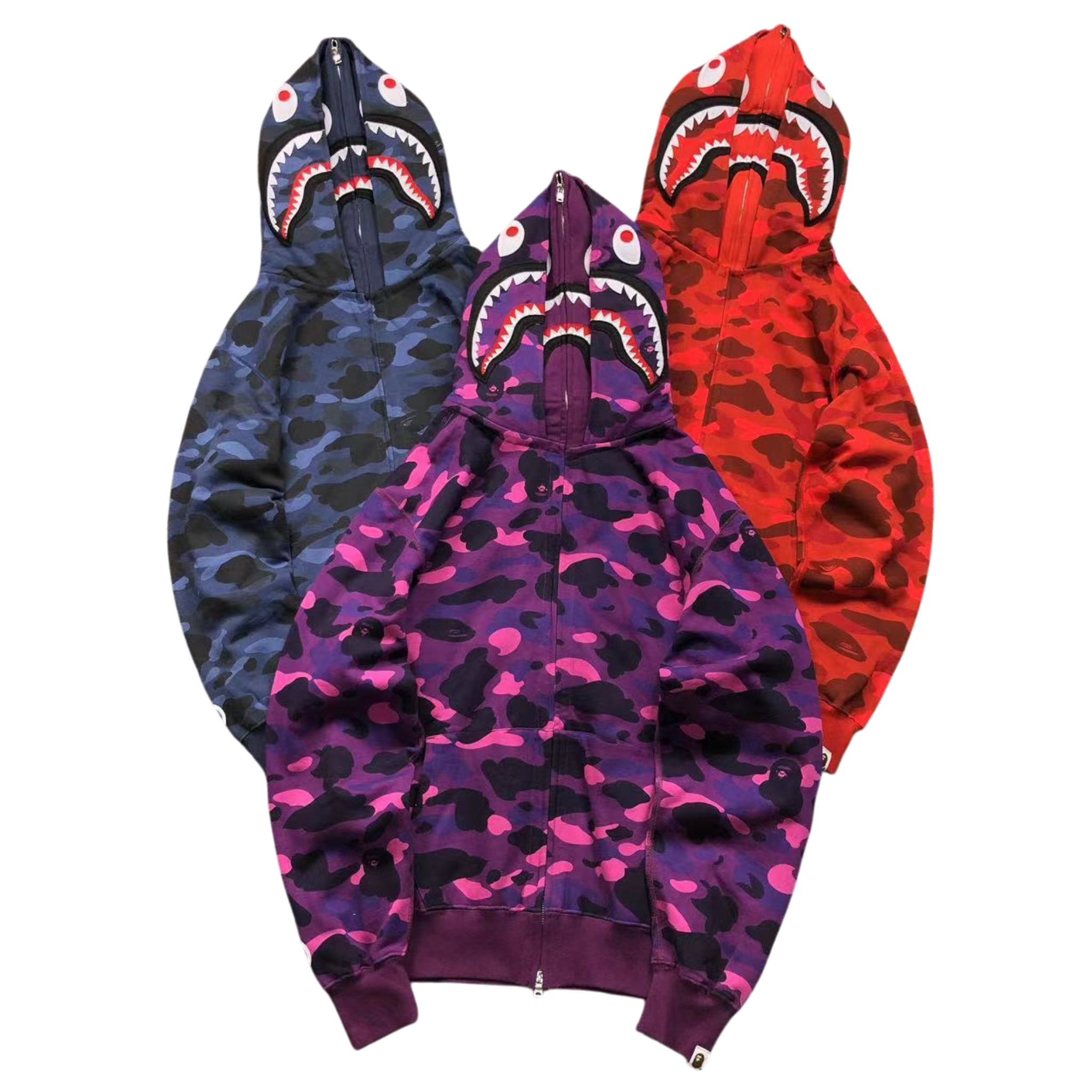 Bape Shark Doble Capucha