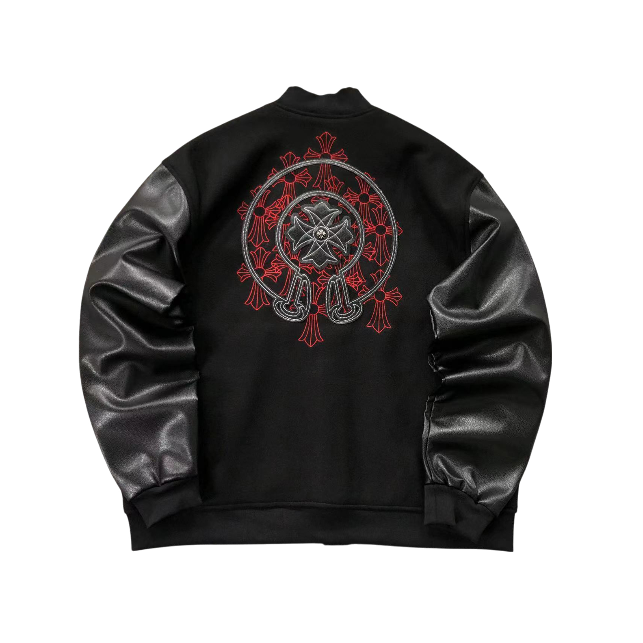 Chrome Hearts Leather Circle Cross