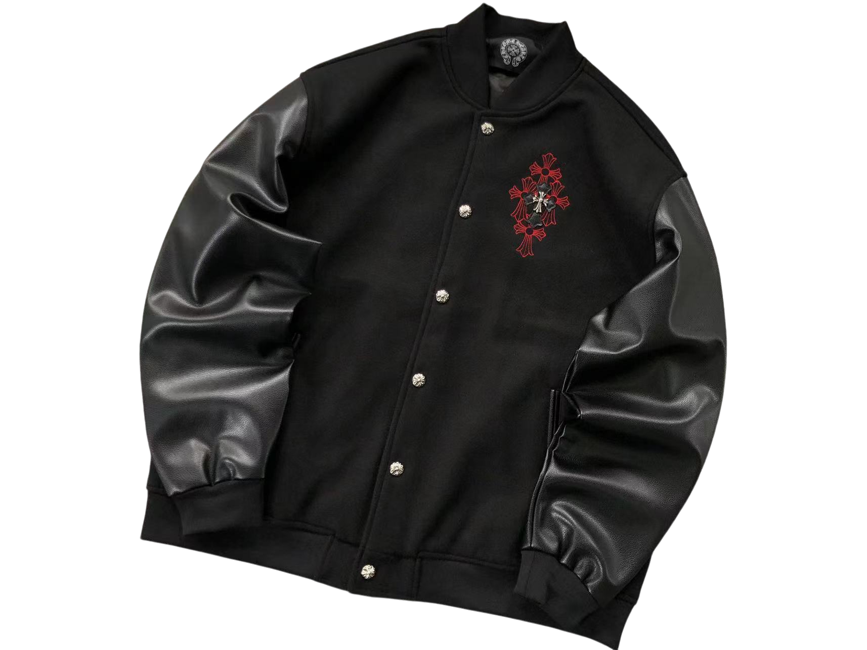 Chrome Hearts Leather Circle Cross