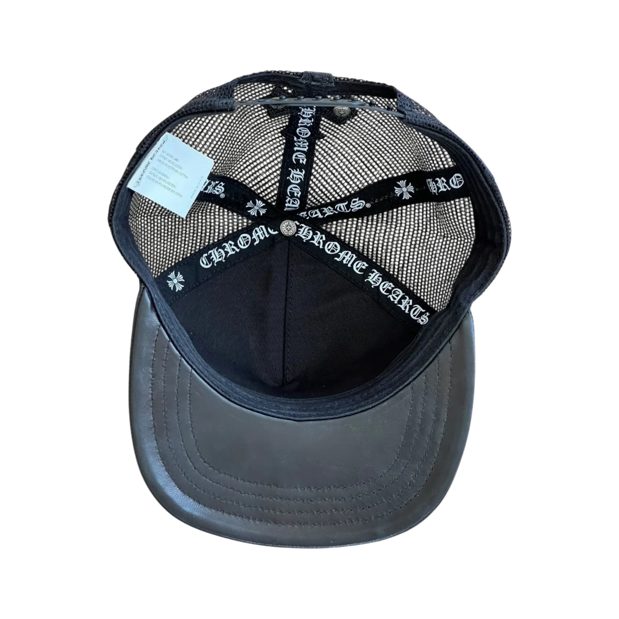 Chrome Leather Cap