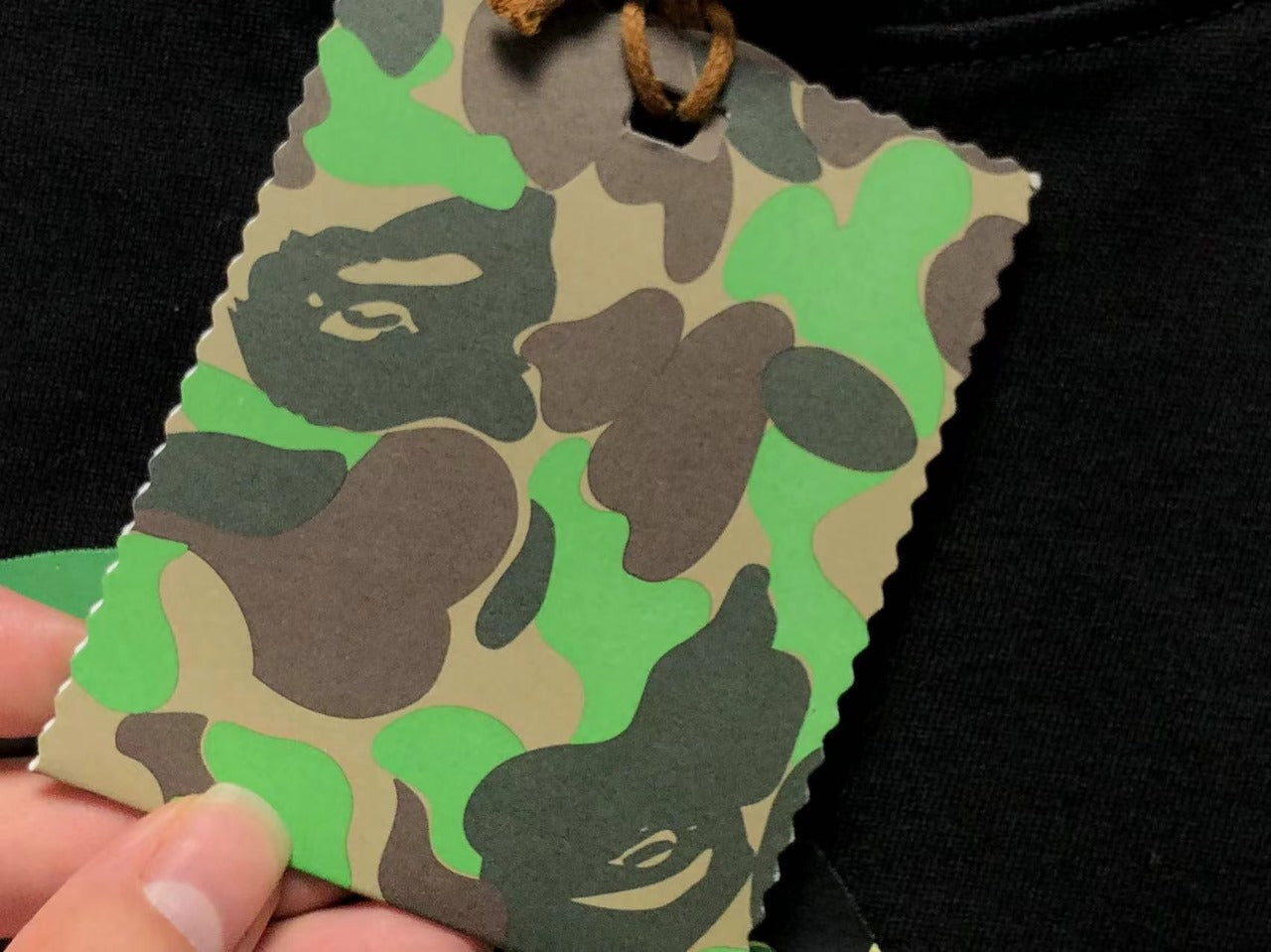 Bape Green Cammo