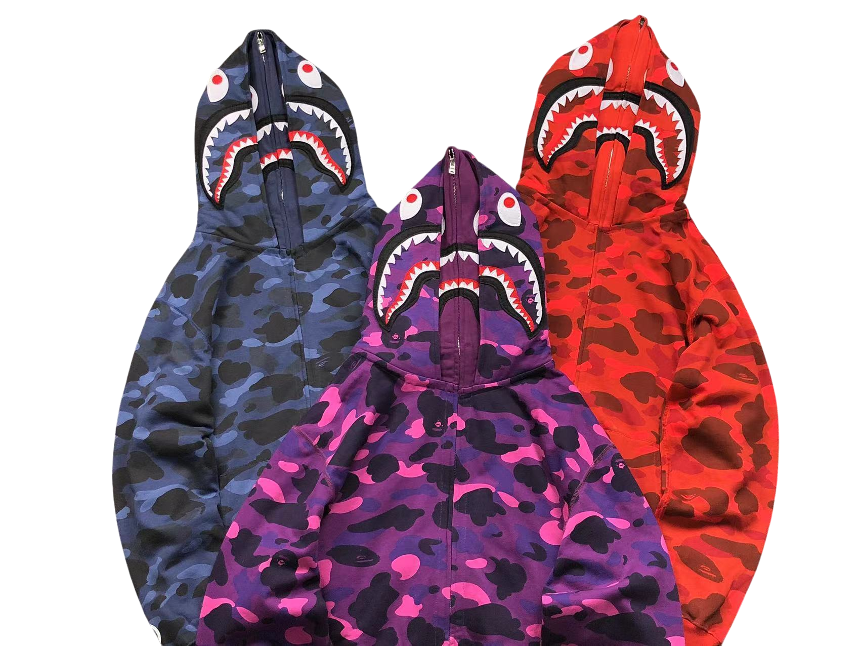 Bape Shark Doble Capucha