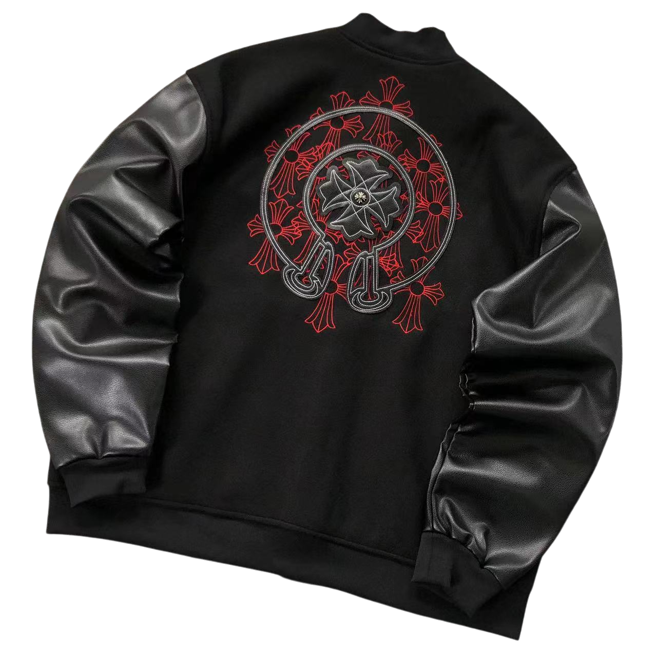 Chrome Hearts Leather Circle Cross