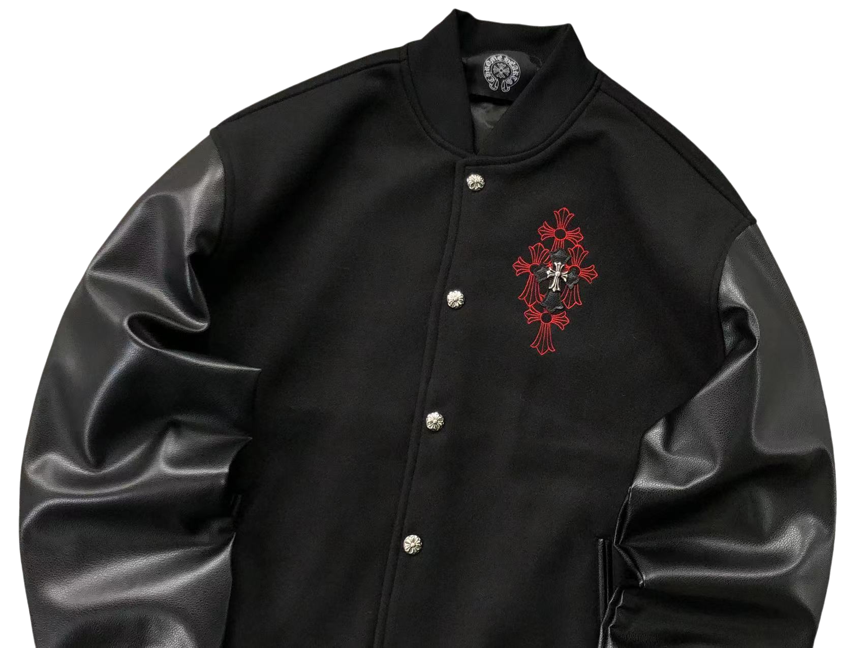 Chrome Hearts Leather Circle Cross