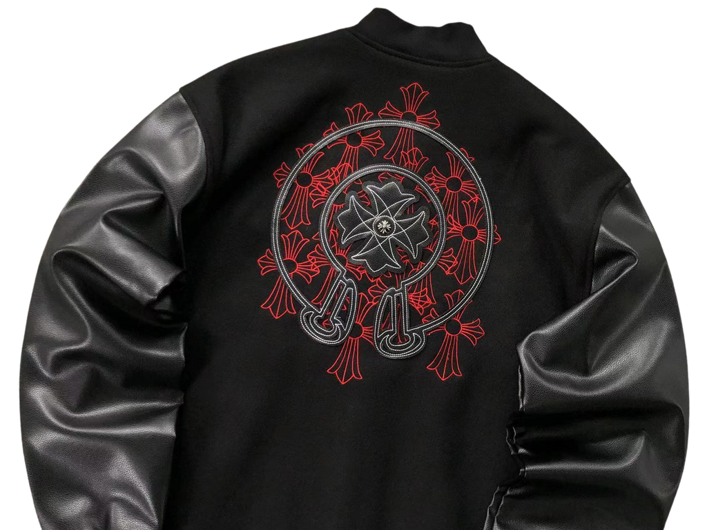 Chrome Hearts Leather Circle Cross